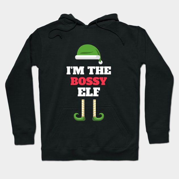 I'm the Bossy Elf! Hoodie by playerpup